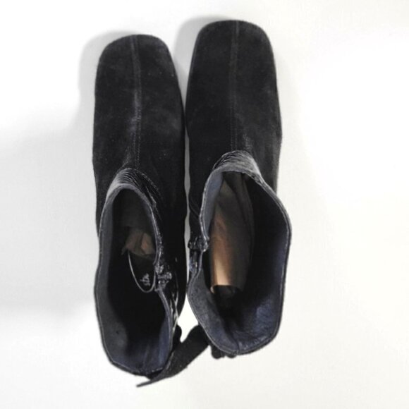 Shoe be Do Suede Ankle Boots Womens Size  4 EU 34 Made in Italy - Picture 9 of 14